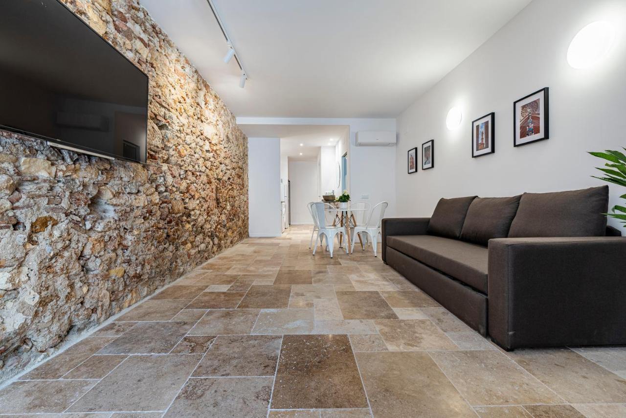 Stone Wall Apartment En Barri Port Maritim Tarragona Exterior photo